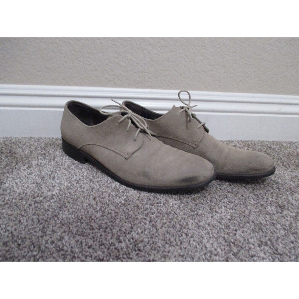 John Varvatos USA Star Derby Oxfords Men's Size 10.5 Shoes / Suede Leather